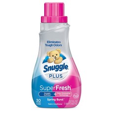 스너글 고농축 섬유 유연제 937ml 스프링 버스트 Snuggle Plus Super Fresh Liquid Fabric Softener Spring Burst, 1개
