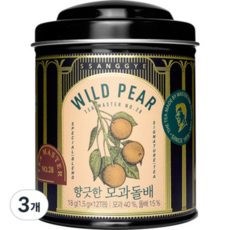 정백 쌍계명차 티마스터캔 모과돌배차, 1.5g, 12개입, 42개