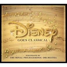 디즈니 클래식 LP 앨범 Disney Goes Classical 로열 필하모닉 관현악단, 기본 - 디즈니lp