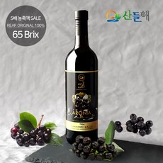 산들해 프리미엄 아로니아농축액, 1개, 750ml