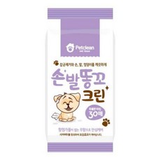 펫크린 반려동물용 물티슈, 3개