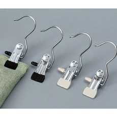 홈엔모어 만능 외집게 옷걸이 걸이 논슬립옷걸이, 1개, 블랙(20개)