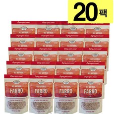 그레인 온 파로(엠머 밀) 280g 20팩 고대곡물, 20개, 없음