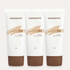 더마하우스 내츄럴 썬 비비크림 -커버력좋은비비 잡티커버 피부톤보정, 50ml, 3개