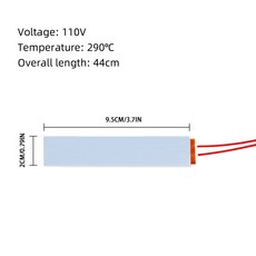 온도센서 모듈완전 자동 히터 PTC 발열체 시스템 인큐베이터 섭씨 220V/12V 80-290 도 모듈, [02] B, 1개