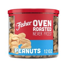 Fisher Oven Roasted Peanuts 피셔 오븐 로스티드 피넛 340g, 단일상품