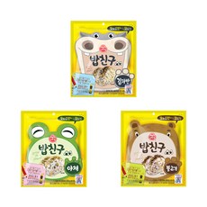오뚜기 밥친구 3종 야채+김자반+불고기 각3개씩 세트(총9개)즉석간편요리, 1세트