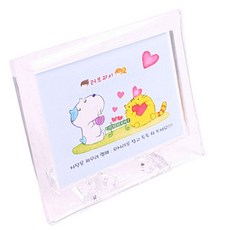 유리차량액 [2개묶음] 차량액자가로10x8cm 기타자동차AV용품 유리 OW1F13FD, 1개