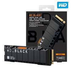 WD BLACK SN850X 히트싱크 M.2 NVMe SSD 1TB, 단품