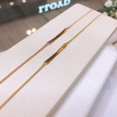 18k스틱발찌