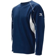 Mizuno Prestige 인셋 브이넥 팀 (네이비 라지)