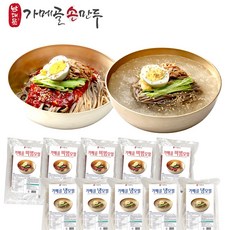 [40년전통] 남대문가메골 비빔모밀 냉모밀 골라서 10봉 역대급할인, 냉모밀 10봉