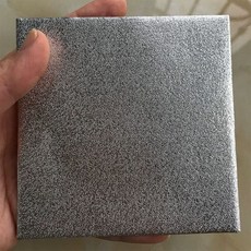 대형 포장지 금박지 알루미늄 18m 종이 단면, 1개, 양면 은색 오렌지 무늬 20x20cm