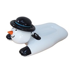 눈사람튜브썰매