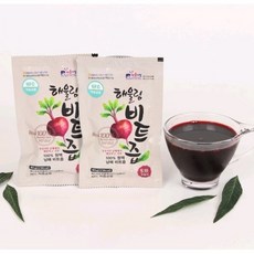 해울림 비트즙 100% 국산 NFC 착즙 레드비트즙 80ml x 30개입