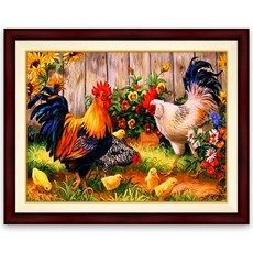 동물보석십자수