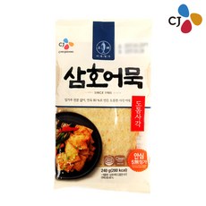 (무료배송) CJ 삼호요리어묵 생선살도톰사각 240g X 4_E132, 단일상품