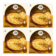 고메 스윗치즈 피자 325G x4개, 4개