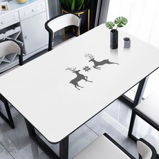 북유럽 PVC 실리콘 테이블 매트 직사각형, 60 * 120cm, F
