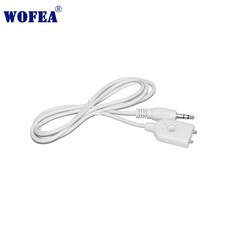 Wofea 유선 누수 경보 감지기 3.5mm 잭 포함 물 센서, [01] 1pcs, 01 1pcs, 1개
