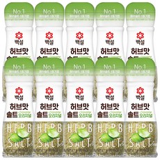 백설 허브맛 솔트 오리지널 50g 10, 10개