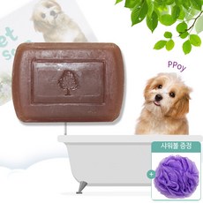 (1+1)뽀이 비누 100g Pet Soap 강아지 고양이, 2개 - DIY아기용품