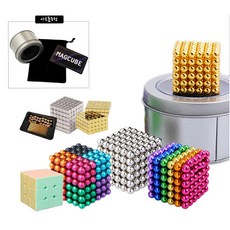 네오큐브 자석블럭 구슬자석 볼자석 선물추천 23종, 사각니켈5mm