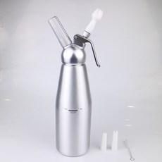 생크림 스텐 질소 베이킹 휘핑기 카페 휘퍼 휘핑건, 1000ML(대용량), 1개