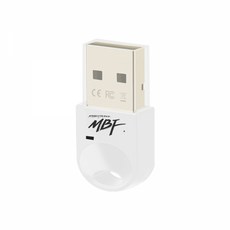 엠비에프 USB 블루투스 동글 5.3 화이트 MBF-BT53WH