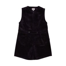 빈2 아동 여아 네이비 벨벳 지퍼 점퍼팬츠 BX62ZP02NV