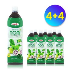 나원 NFC 100% 노니 착즙 원액 주스, 4+4 8000ml 쥬스