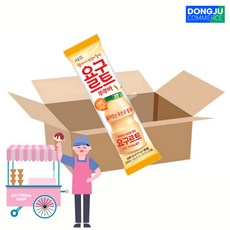 서주 요구르트 쭈쭈바 35개 대용량 튜브 아이스크림, 1개, 130ml