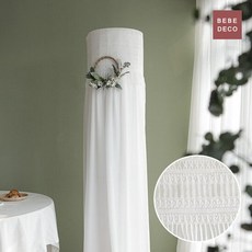  [베베데코] 레이스 스탠드 에어컨커버 릴리 대형/와이드, 단품 