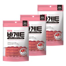 코코브라운 강아지 유산균 바게트츄, 딸기, 120g, 3개 - 강아지유산균페렌들리