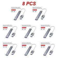 VZb 테슬라 모델 3 Y 글러브 박스 도킹 스테이션 USB 스플리터 허브 컨버터 확장 18 개