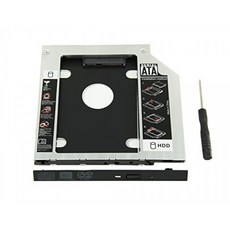 Highfine Universal 9.5mm SATA to SATA 2nd SSD HDD Hard Drive Caddy Adapter Tray