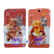 [레트로마켓] 설곤약 향라(18g)10개 + 가재(18g)10개 총 20개, 18g, 10개