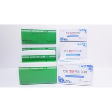 한강 접은거즈 멸균거즈 절단거즈 탭거즈 모음, 11. 탭거즈 10cmX40cm 8겹 100매, 1개입, 1개 - 탭거즈