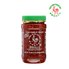 [Huy Fong] 후이퐁 칠리 갈릭 소스 0칼로리 저칼로리 다이어트 소스 226g Huy Fong Chili Garlic Sauce, 1개