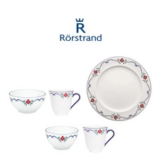 로스트란드 Sundborn 썬본 그릇 컵 세트, 플레이트 27cm로 변경