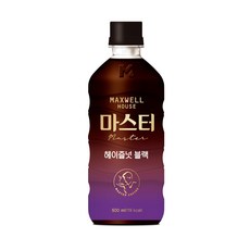 동서식품 맥스웰하우스 마스터 헤이즐넛블랙 500ml x 24개입