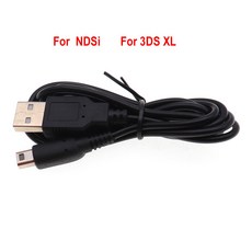 USB 데이터 충전기 충전 전원 케이블 코드 DS Lite DSL NDSL NDSi 3DS 용 3DS XL LL NDS GBA SP 신제품, 1개, 없음, 1) For 3DS XL