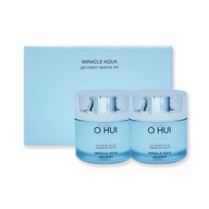 오휘 미라클 아쿠아 젤 크림 100ml 대용량 기획세트 썸머 더블증량, 50ml, 2개