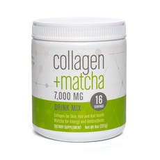 360 Nutrition 녹차 콜라겐 파우더 8oz 16 회분 케토 레오 비 GMO 글루텐 일본 녹차 가루, 상세설명참조