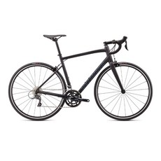 SPECIALIZED Lightning ALLEZ BASE 21 기본 통근 알루미늄 합금 도로 자전거, 매트 블랙 캐스팅 블루 52