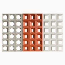 벽돌 모양 파티션 인테리어 블록 칸막이 공간분리