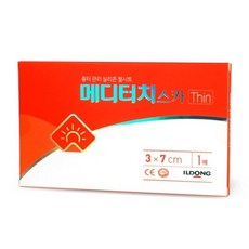 메디터치 스카씬 Thin 1매 (3 x 7cm) / 흉터 관리 실리콘 젤시트