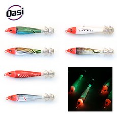 오아시 이카메탈스틱 75g 94g 113g / 한치 이카메탈 추 싱커 봉돌, 75g(20호), 3