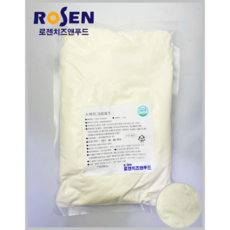 [로젠] 자연크림치즈 60% 스위트크림치즈 1kg(냉장)_치즈왕자, 2개, 1kg