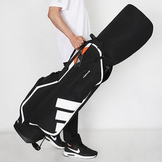 아디다스 남성 여성 GOLF 캐디백 AG LightWeight Stand 백 블랙오렌지화이트 3S, 상세설명참조,